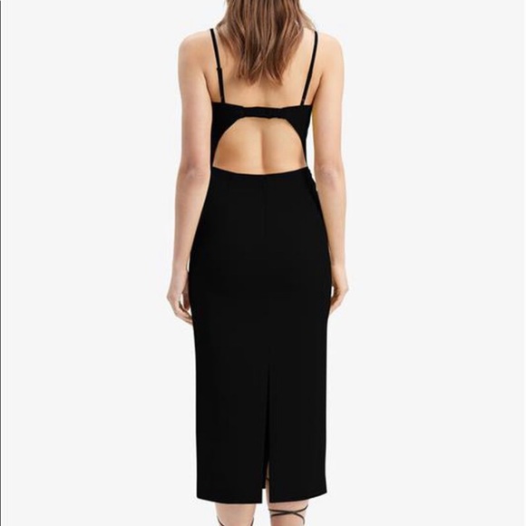 Sexy little black dress with cut out - worn once - Picture 3 of 6